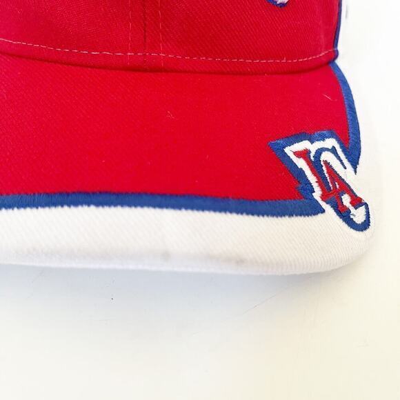 Los Angeles Clippers NBA Adidas Adjustable Strap Hat Cap White Red Basketball - Picture 4 of 6